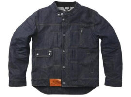Casaco Greasy Denim