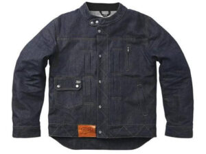 Casaco Greasy Denim