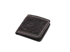 Carteira Pocket Engraved Black