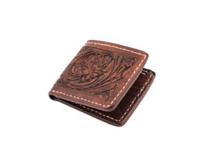 Carteira Pocket Engraved Brown