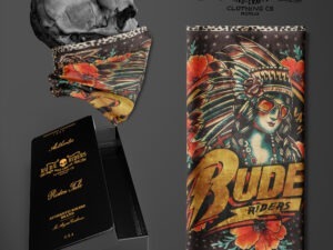 Lenço Tube Rude Riders Native Black